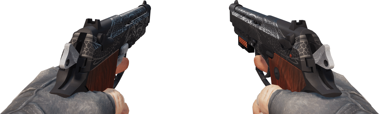 Preview image 3 of StatTrak™ Dual Berettas | Zwillingsdrachen (Einsatzerprobt)