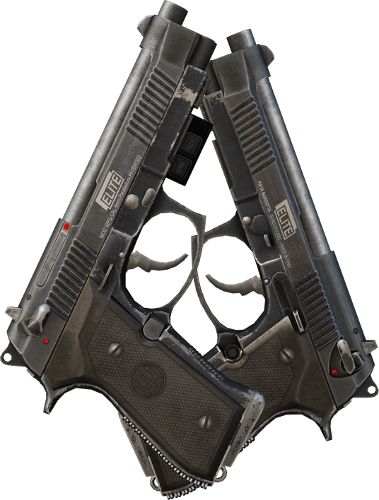 Preview image 2 of StatTrak™ Dual Berettas | Élite 1.6 (Marquée par les combats)