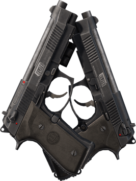 Preview image 2 of StatTrak™ Dual Berettas | Elite 1.6 (มีรอยถลอกเล็กน้อย)