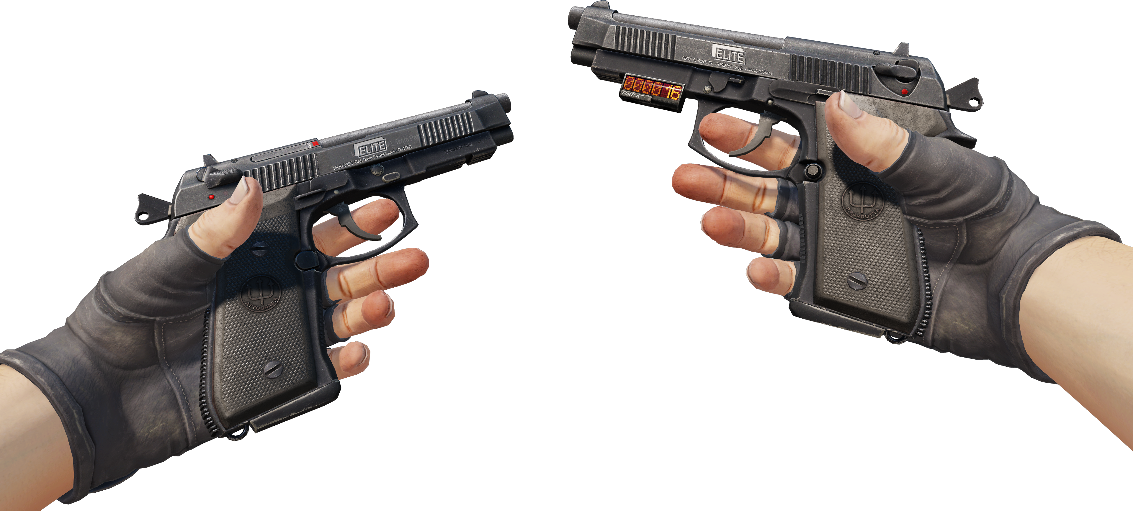 Preview image 3 of StatTrak™ Dual Berettas | Élite 1.6 (Très peu usée)