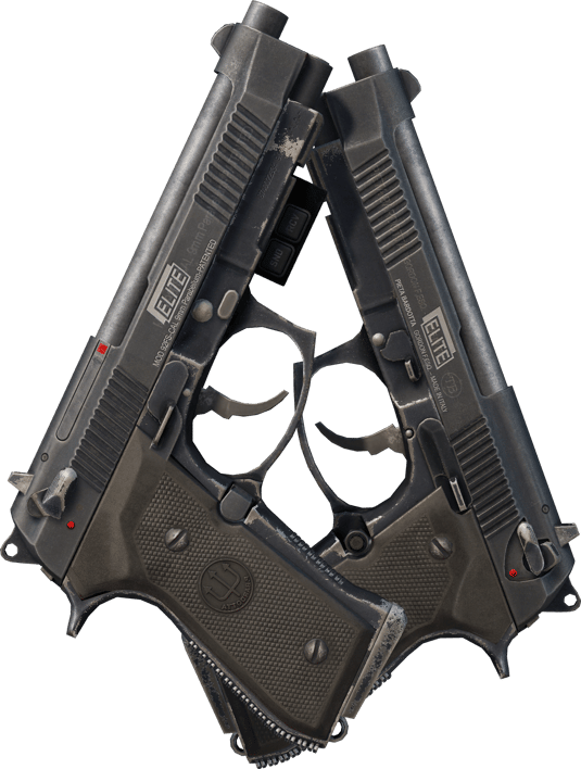 Preview image 2 of StatTrak™ Dual Berettas | Elite 1.6 (มีรอยถลอกอย่างมาก)