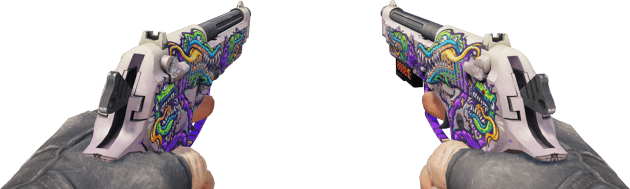 Preview image 3 of StatTrak™ Dual Berettas | 食人花 (略有磨损)