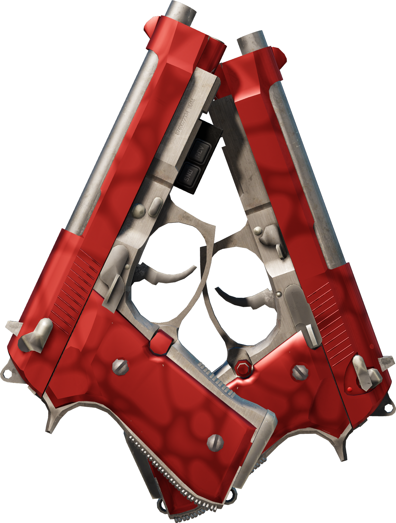 Preview image 2 of StatTrak™ Dual Berettas | Hémoglobine (Neuve)