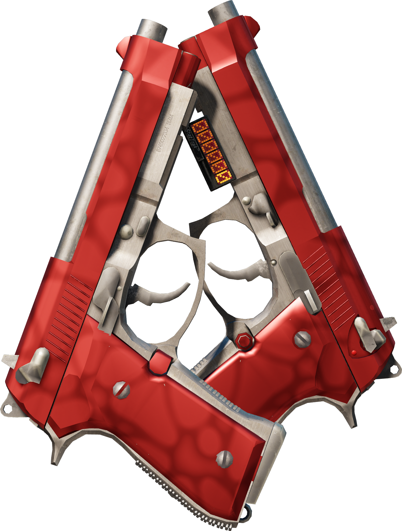 Preview image 1 of StatTrak™ Dual Berettas | Hémoglobine (Neuve)