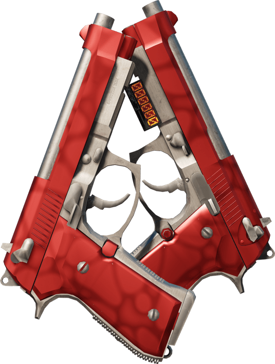 Preview image 1 of Berettas dobles StatTrak™ | Hemoglobina (Recién fabricado)