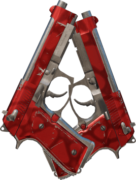 Preview image 2 of StatTrak™ Dual Berettas | Hämoglobin (Einsatzerprobt)