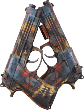 StatTrak™ Dual Berettas | Kryjówka (po testach bojowych)