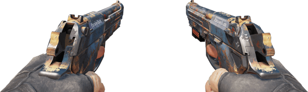 Preview image 3 of StatTrak™ Dual Berettas | Kryjówka (mocne zużycie)