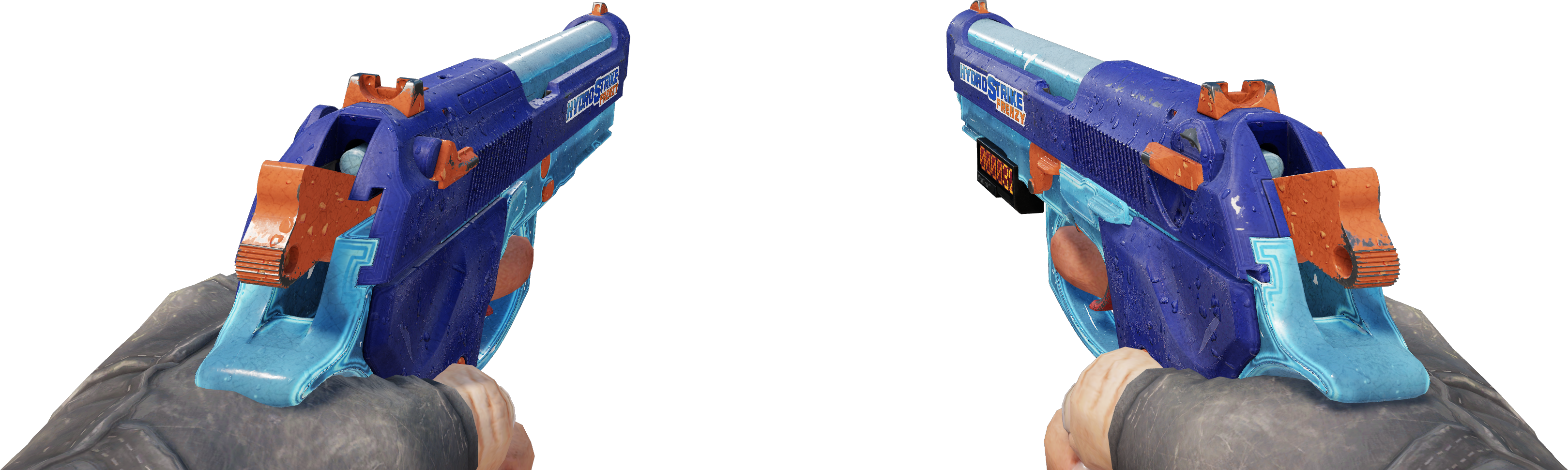 Preview image 4 of StatTrak™ Dual Berettas | Hydro Strike (Marquée par les combats)