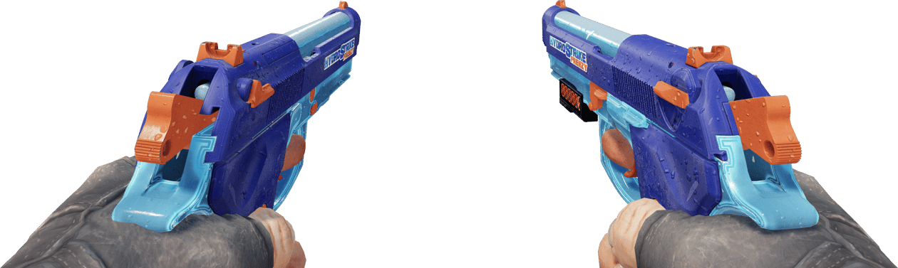 Preview image 3 of StatTrak™ Dual Berettas | 하이드로 스트라이크 (현장에서 쓰인)