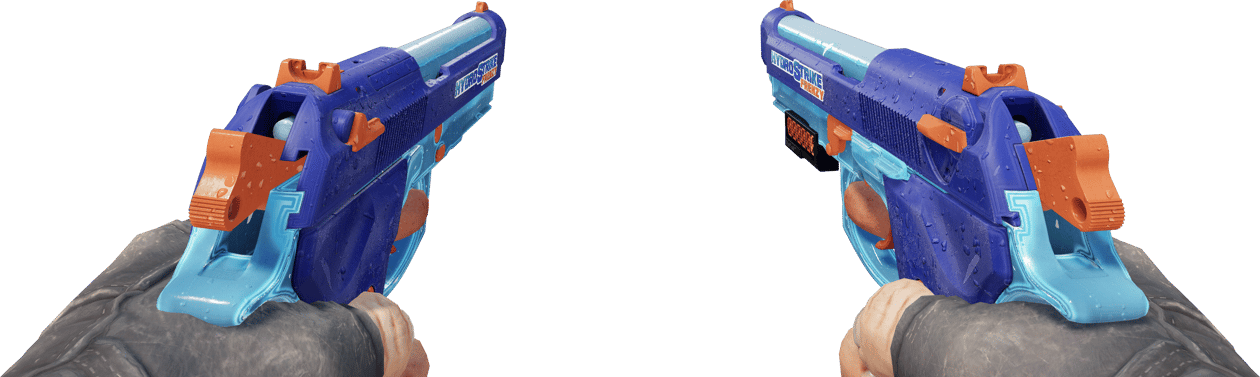 Preview image 3 of StatTrak™ Dual Berettas | 하이드로 스트라이크 (거의 깨끗한)