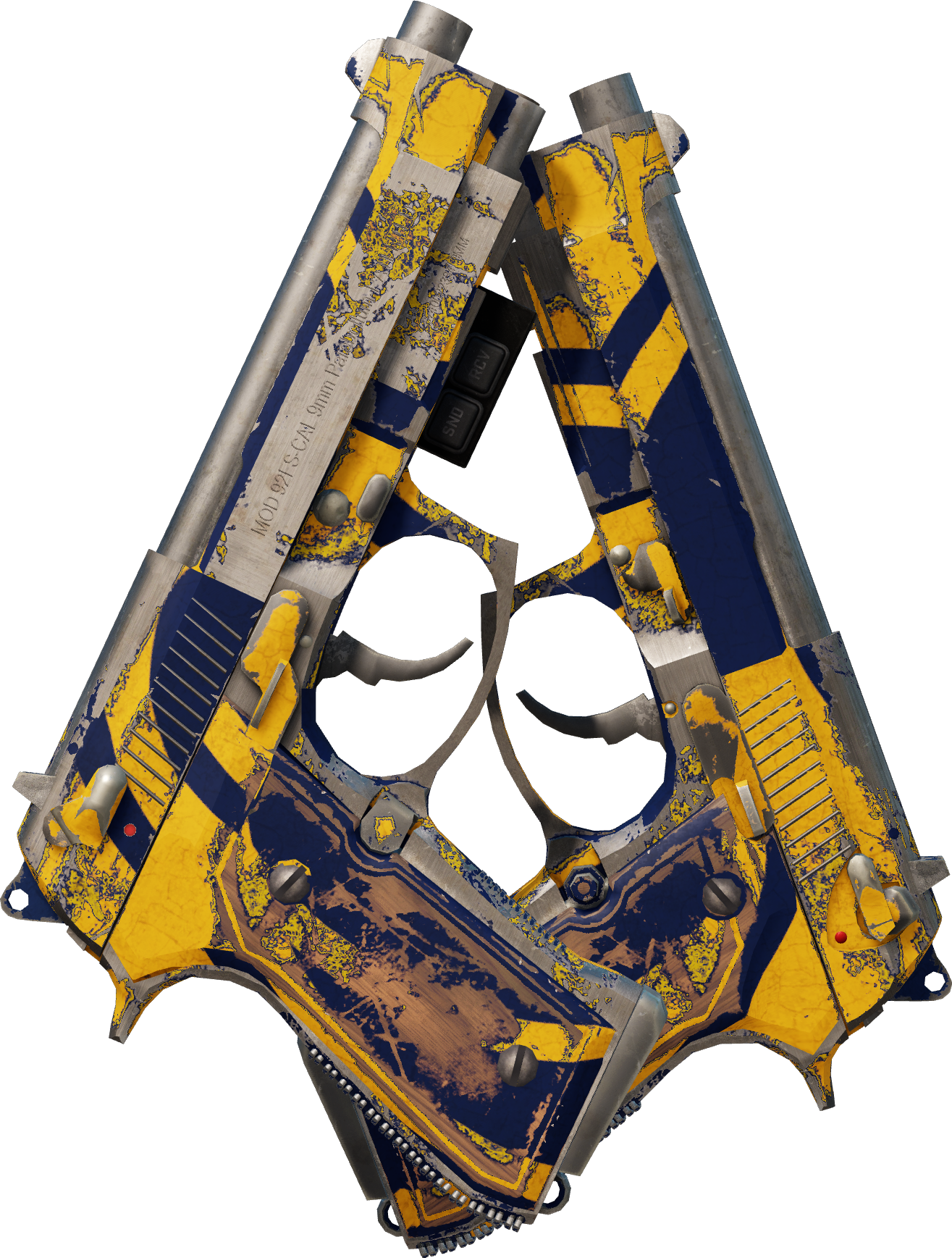 Preview image 2 of StatTrak™ Dual Berettas | Marina (Marquée par les combats)