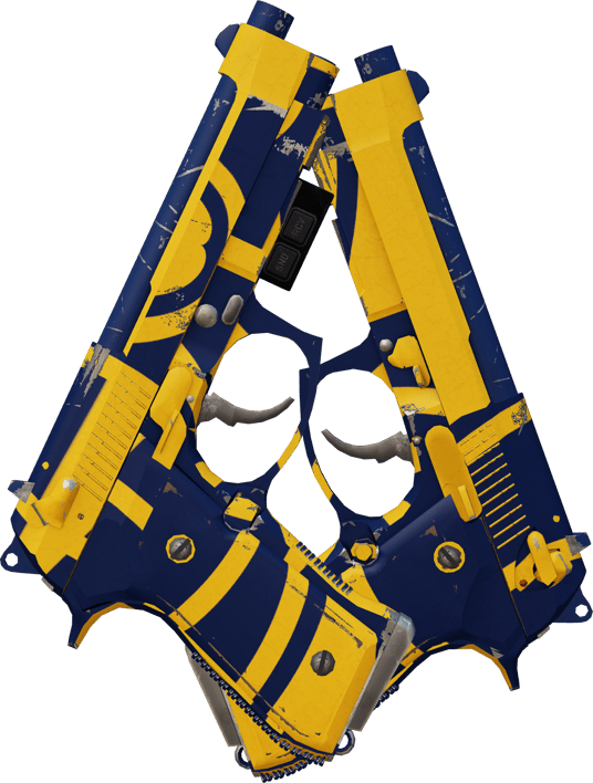 Preview image 2 of StatTrak™ Dual Berettas | 碼頭 (戰場實測)