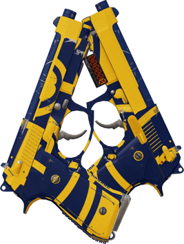 StatTrak™ Dual Berettas | 碼頭 (戰場實測)