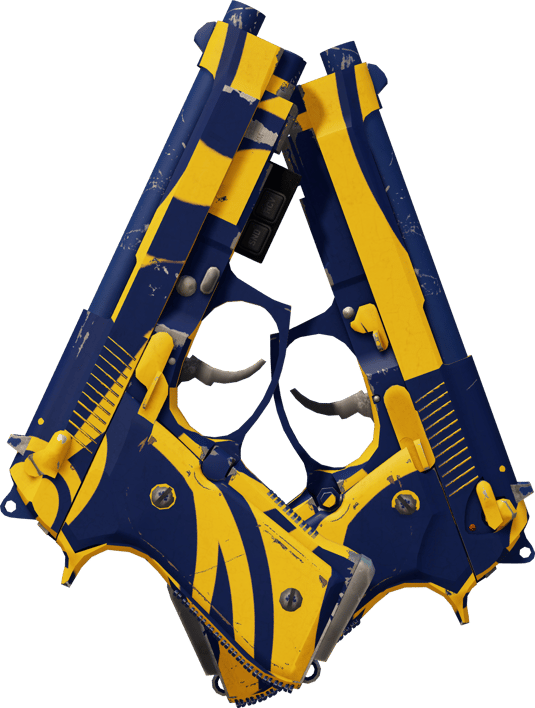 Preview image 2 of StatTrak™ Dual Berettas | 碼頭 (輕微磨損)