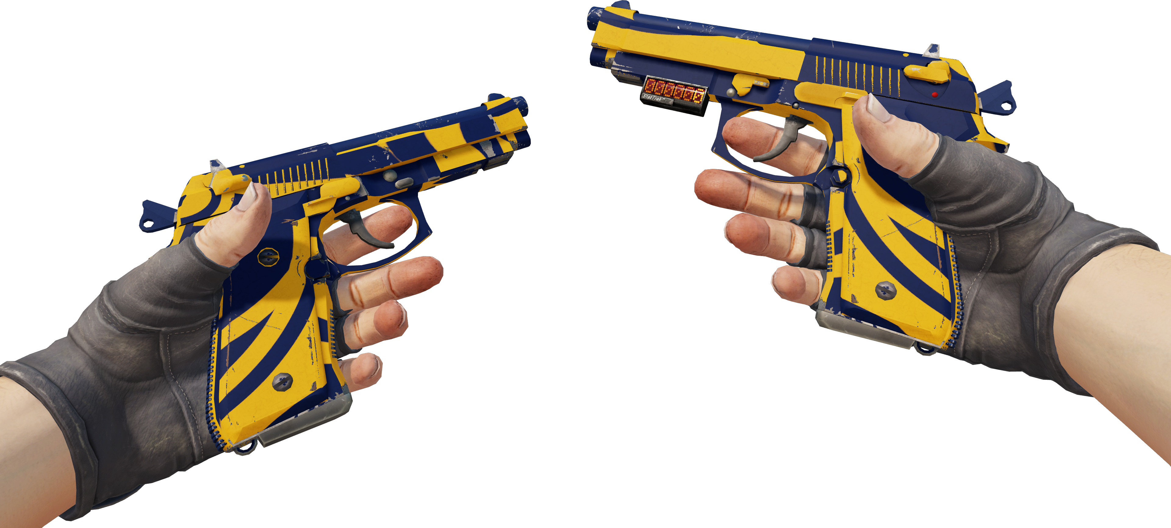 Preview image 3 of StatTrak™ Dual Berettas | Marina (Très peu usée)