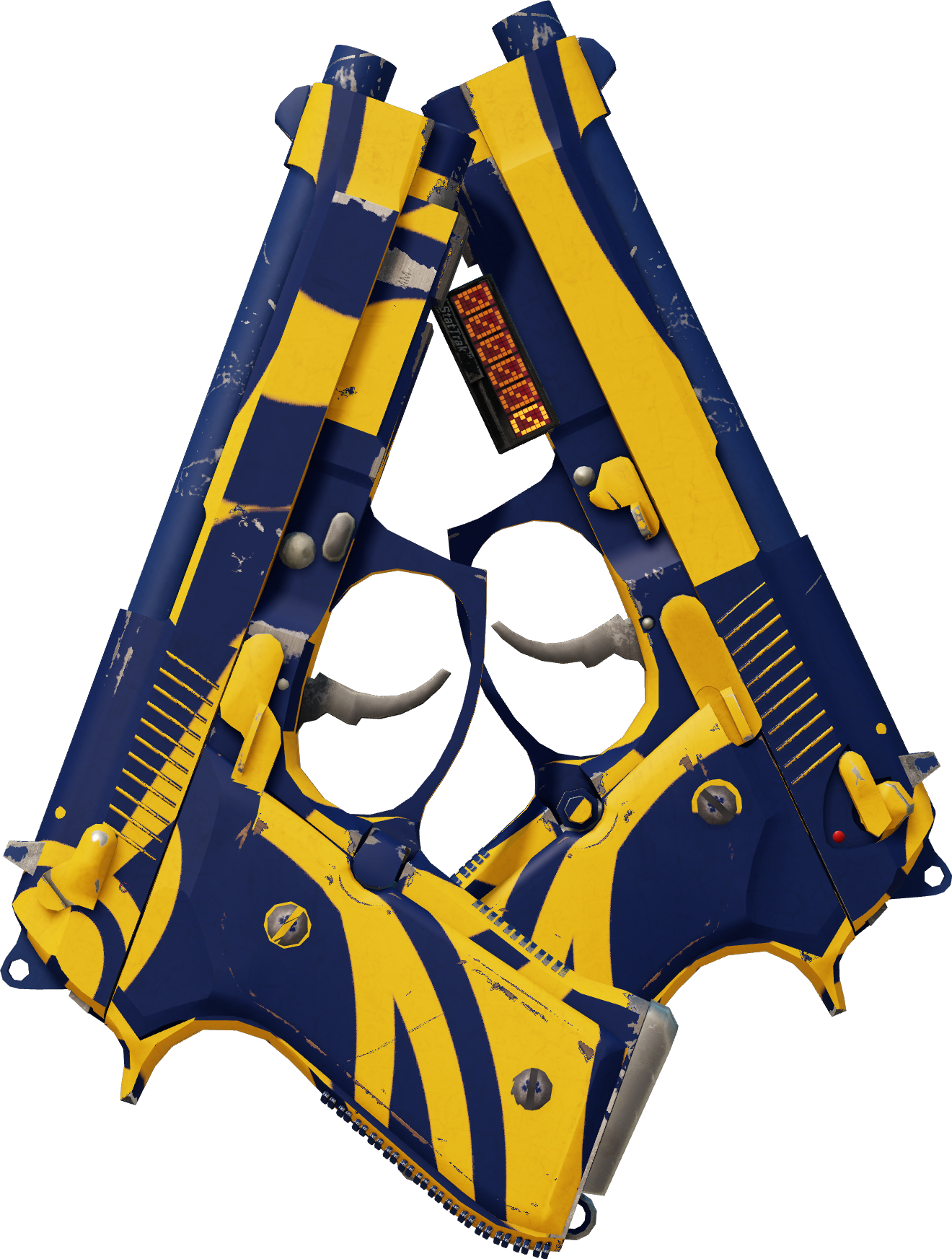 Preview image 1 of StatTrak™ Dual Berettas | Marina (Très peu usée)