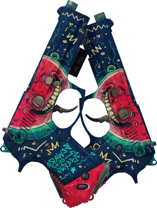 Preview image 2 of StatTrak™ Dual Berettas | Melondrama (Gasto)