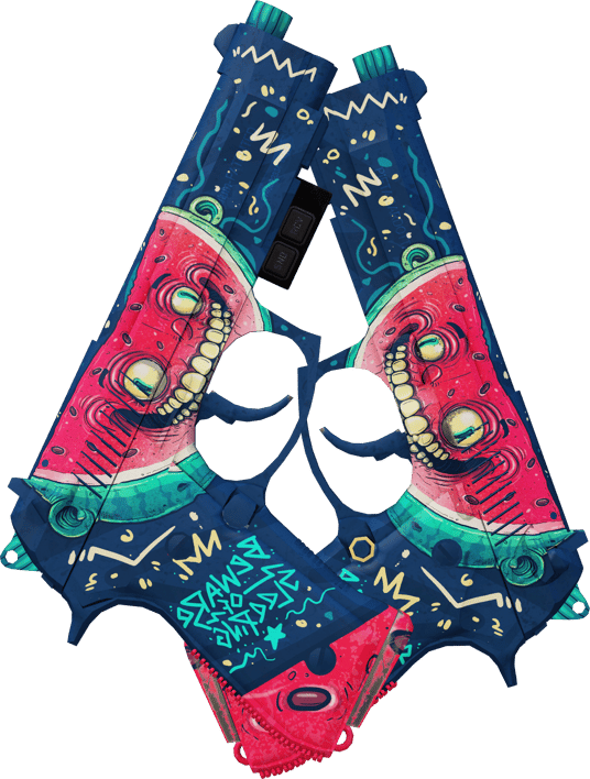 Preview image 2 of StatTrak™ Dual Berettas | 멜론드라마 (거의 깨끗한)