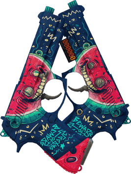 StatTrak™ Dual Berettas | Tappavat melonit (Aikansa elänyt)