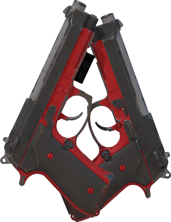 Preview image 2 of StatTrak™ Dual Berettas | Panther (Segnato dalle battaglie)