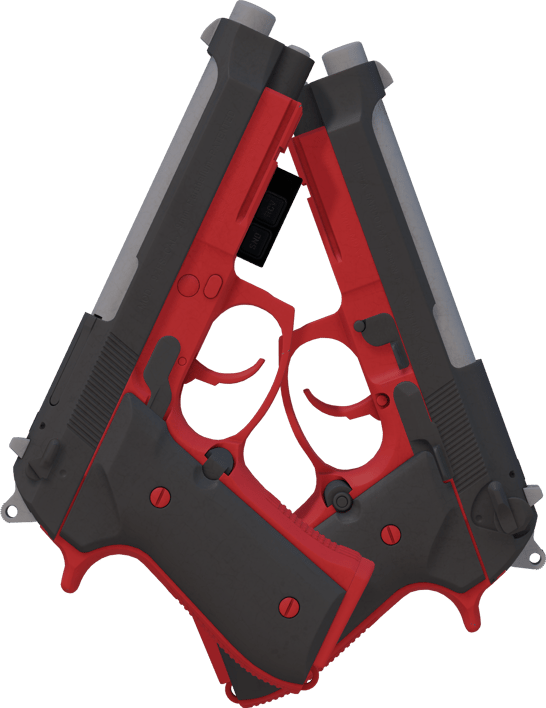 Preview image 2 of StatTrak™ Dual Berettas | Panter (Fabrikadan Yeni Çıkmış)