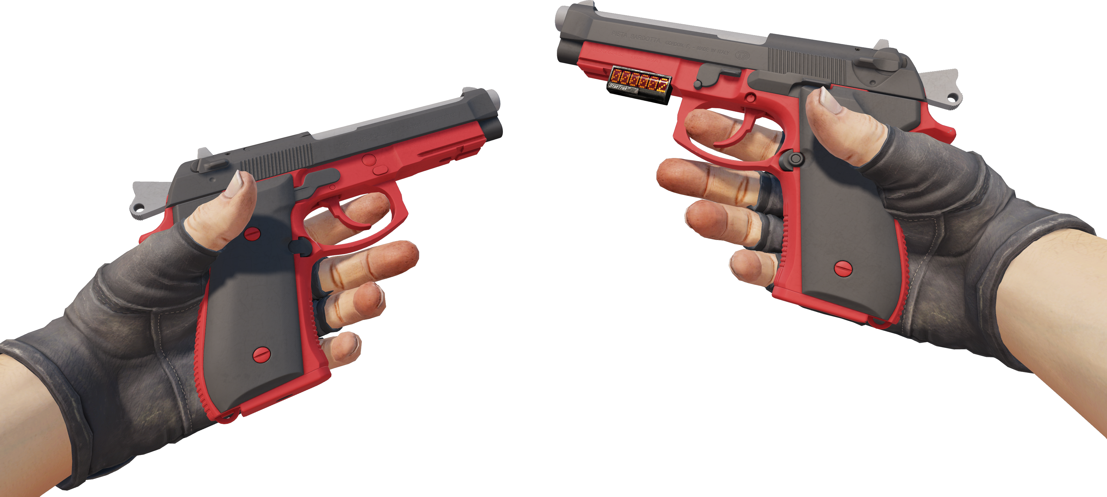 Preview image 3 of StatTrak™ Dual Berettas | Panthère (Neuve)