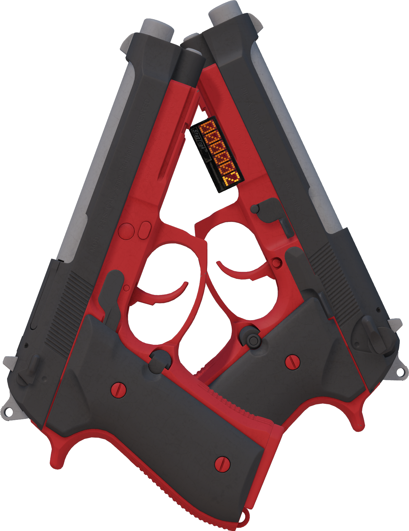 Preview image 1 of StatTrak™ Dual Berettas | Panthère (Neuve)