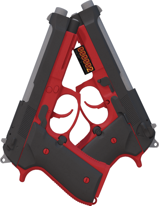 Preview image 1 of StatTrak™ Dual Berettas | Panter (Fabrikadan Yeni Çıkmış)