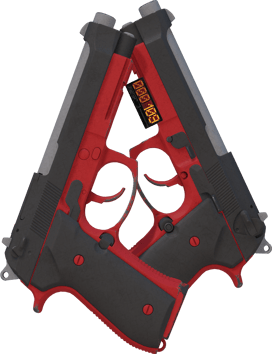 StatTrak™ Dual Berettas | Panther (Testato sul campo)