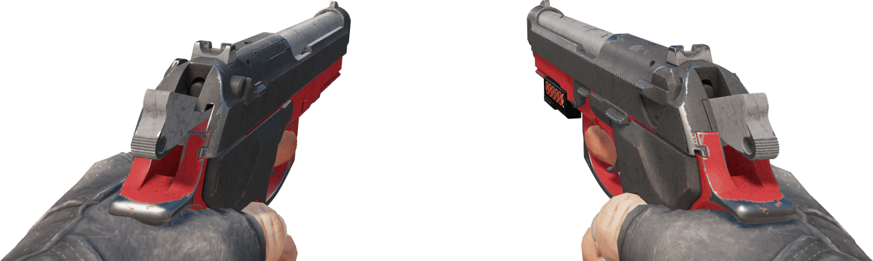 Preview image 3 of StatTrak™ Dual Berettas | Panther (Com Muito Uso)