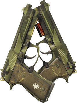 StatTrak™ Dual Berettas | 报应 (崭新出厂)