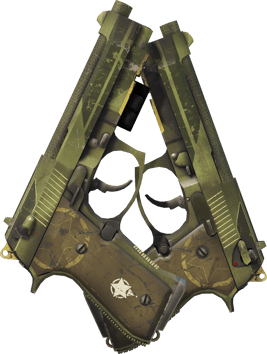 Preview image 2 of StatTrak™ Dual Berettas | Vergeltung (Minimale Gebrauchsspuren)