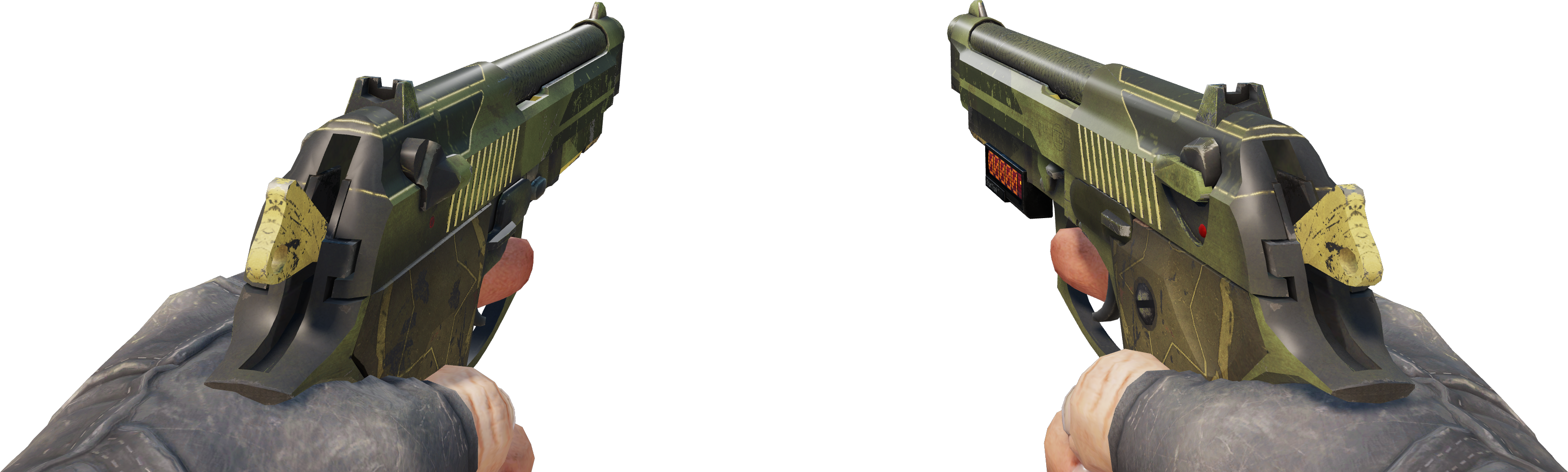 Preview image 4 of StatTrak™ Dual Berettas | Châtiment (Très peu usée)