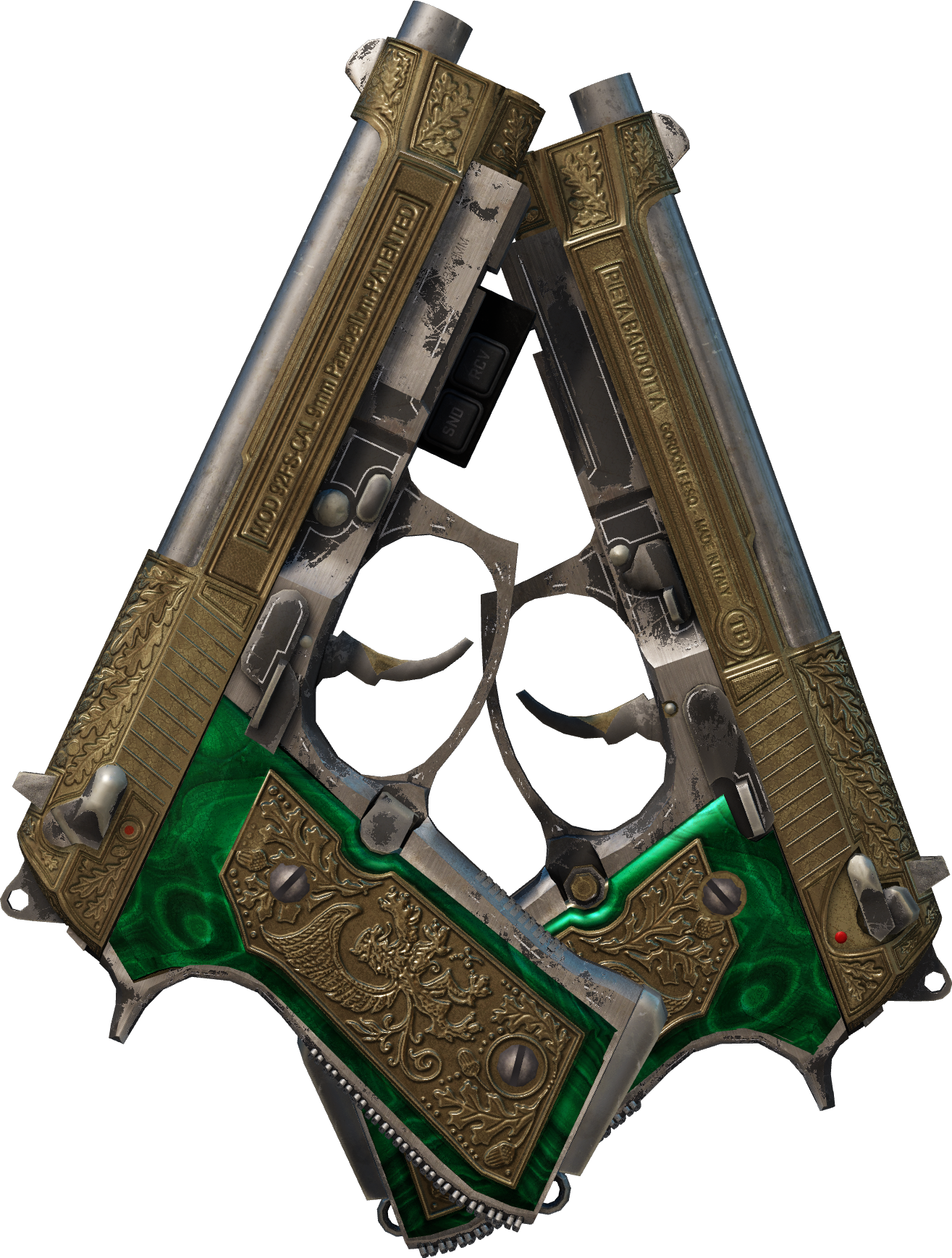 Preview image 2 of StatTrak™ Dual Berettas | Consorts royaux (Marquée par les combats)