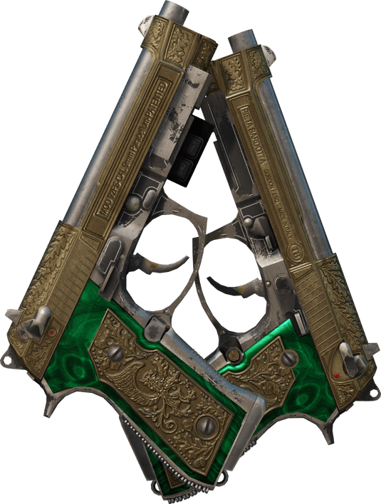 Preview image 2 of StatTrak™ Dual Berettas | Asil Yoldaşlar (Savaş Görmüş)