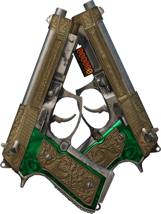 Preview image 1 of StatTrak™ Dual Berettas | Asil Yoldaşlar (Savaş Görmüş)