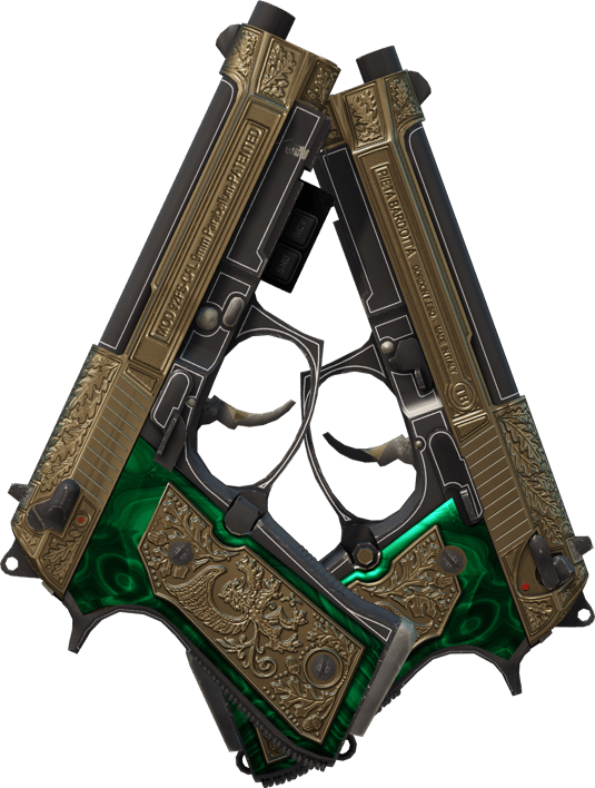 Preview image 2 of StatTrak™ Dual Berettas | 皇家雙簧 (全新出廠)