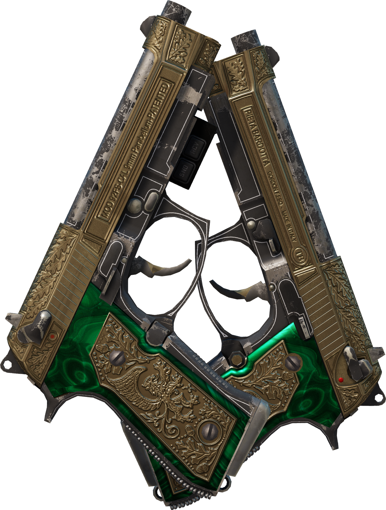 Preview image 2 of StatTrak™ Dual Berettas | Consorts royaux (Testée sur le terrain)