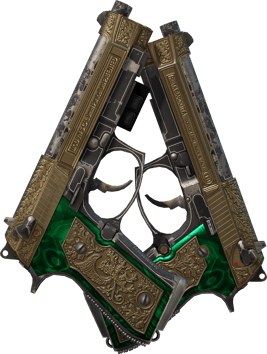 Preview image 2 of StatTrak™ Dual Berettas | Royal Consorts (Testado no Terreno)