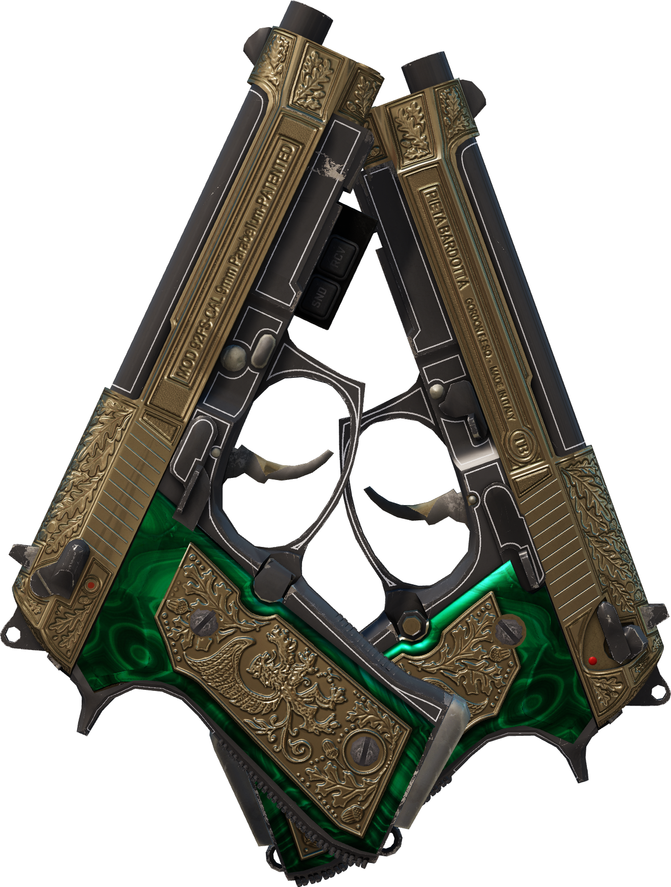 Preview image 2 of StatTrak™ Dual Berettas | Consorts royaux (Très peu usée)