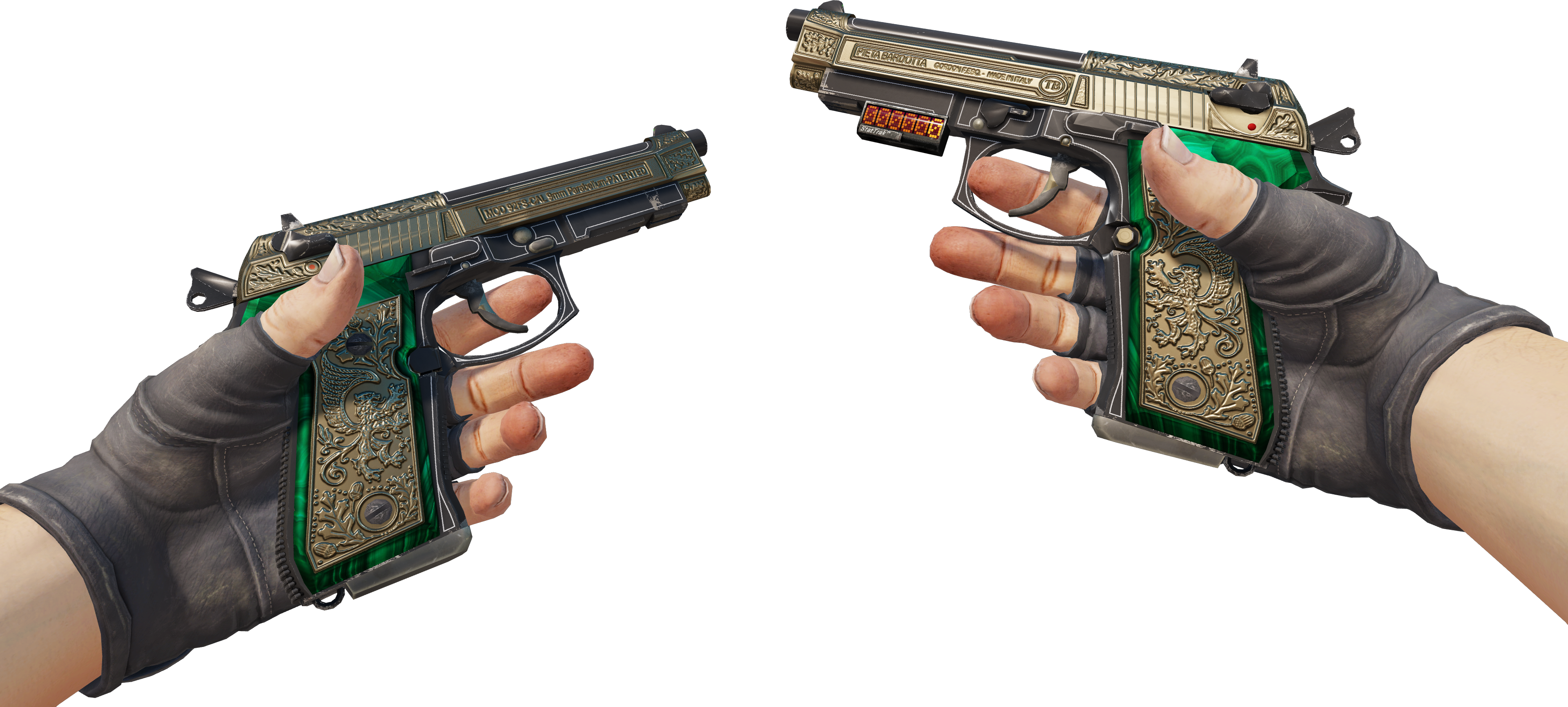 Preview image 3 of StatTrak™ Dual Berettas | Consorts royaux (Très peu usée)