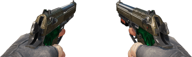 Preview image 3 of StatTrak™ Dual Berettas | Royal Consorts (WW - Khá mòn)