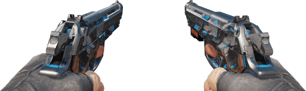 Preview image 3 of StatTrak™ Dual Berettas | Revitty (Reissussa rähjääntynyt)