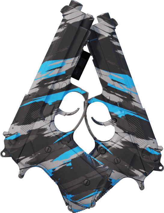 Preview image 2 of StatTrak™ Dual Berettas | 碎片 (崭新出厂)