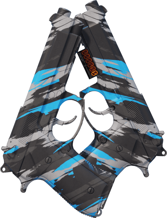 Preview image 1 of StatTrak™ Dual Berettas | 碎片 (崭新出厂)