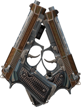 Preview image 2 of StatTrak™ Dual Berettas | Profil (Kampfspuren)
