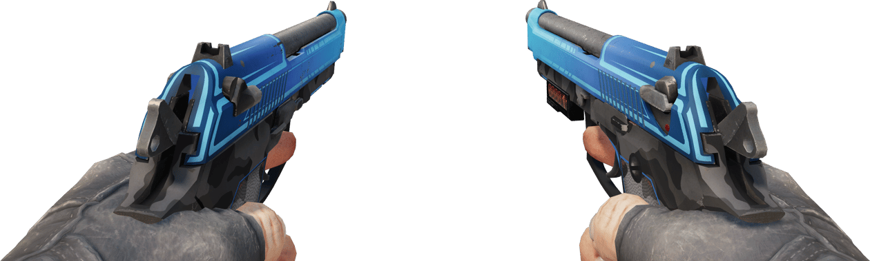 Preview image 3 of StatTrak™ Dual Berettas | Choc urbain (Testée sur le terrain)