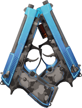 StatTrak™ Dual Berettas | Choc urbain (Testée sur le terrain)