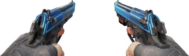 Preview image 3 of StatTrak™ Dual Berettas | Choc urbain (Usée)